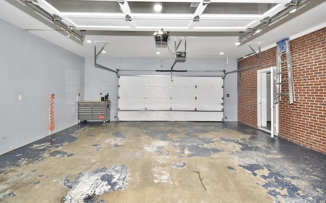 541 Grattan St, Chicopee, MA 01020 - garage featuring a garage door opener
