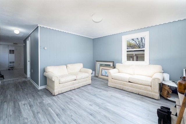 224-232 Caroline, New Bedford, MA 02740 - living area featuring wood finished floors and baseboards