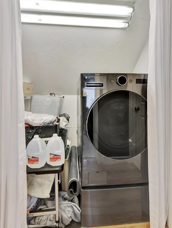 10 Vernon Ave, Hull, MA 02045 - washroom with washer / clothes dryer
