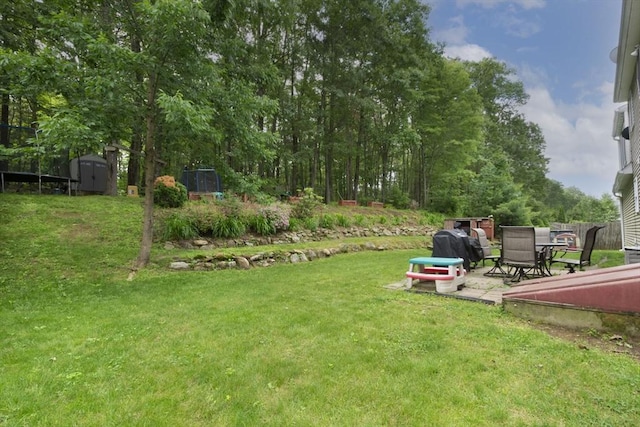 54 Clarke Rd, Sturbridge, MA 01518 - view of grassy yard with a storage shed