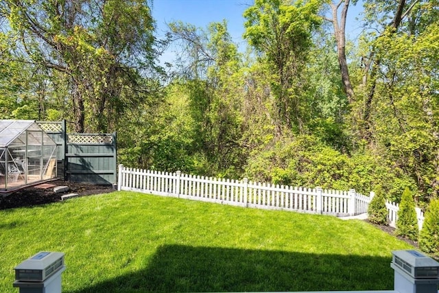 1 Farwell Cir, Newton, MA 02460 - view of yard featuring an exterior structure and an outbuilding