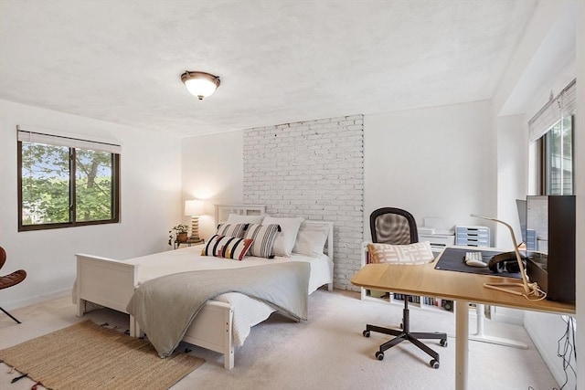 34 Staffordshire Ln Unit 34, Concord, MA 01742 - bedroom with multiple windows, light carpet, and a desk