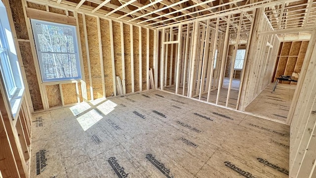 miscellaneous room featuring a wealth of natural light