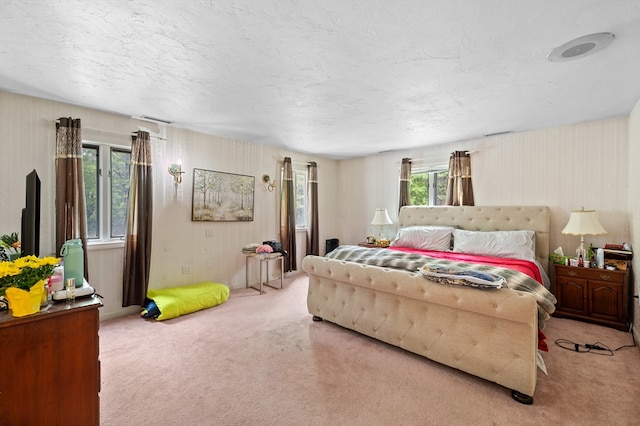 78 Holden Rd, Paxton, MA 01612 - carpeted bedroom featuring wooden walls and a textured ceiling