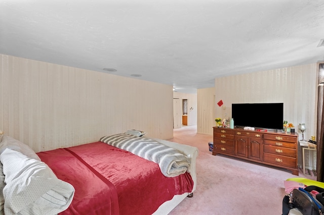 78 Holden Rd, Paxton, MA 01612 - bedroom with light colored carpet and wallpapered walls