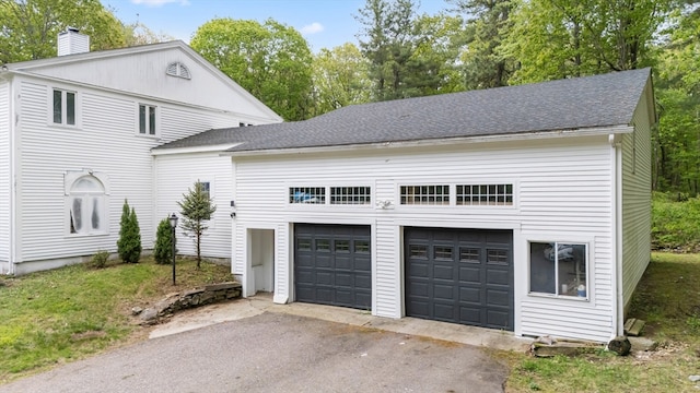 78 Holden Rd, Paxton, MA 01612 - view of home's exterior with a chimney and a shingled roof