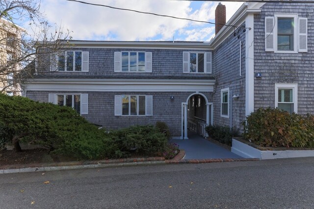 view of front property with a patio area