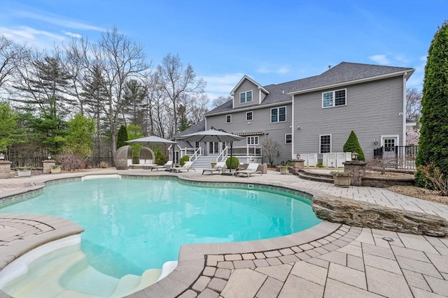 19 Cardiff Rd, Windham, NH 03087 - view of pool featuring a patio area