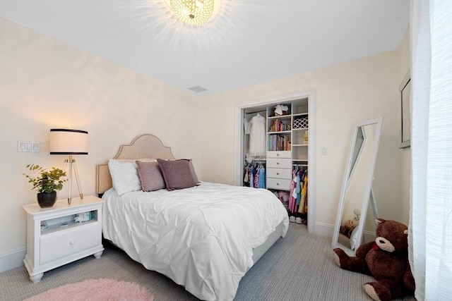 19 Cardiff Rd, Windham, NH 03087 - bedroom featuring light colored carpet, baseboards, and a closet