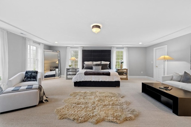 19 Cardiff Rd, Windham, NH 03087 - bedroom with carpet flooring, recessed lighting, and baseboards