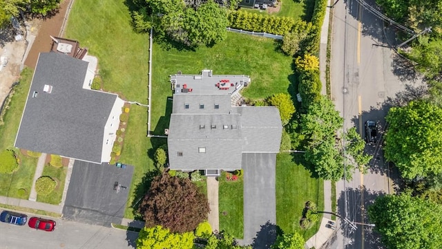 drone / aerial view