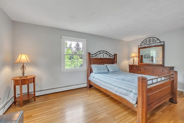 5 Upland St, Auburn, MA 01501 - bedroom with wood finished floors and a baseboard heating unit