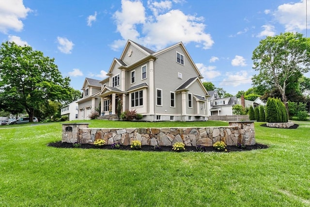 1 Apollo Cir, Lexington, MA 02421 - back of house featuring a yard