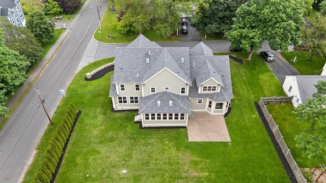 1 Apollo Cir, Lexington, MA 02421 - view from above of property