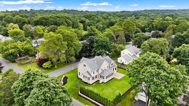 1 Apollo Cir, Lexington, MA 02421 - bird's eye view of a forest