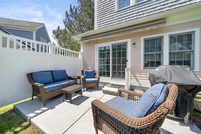 304 Godfrey Dr Unit 304, Norton, MA 02766 - view of patio with outdoor lounge area