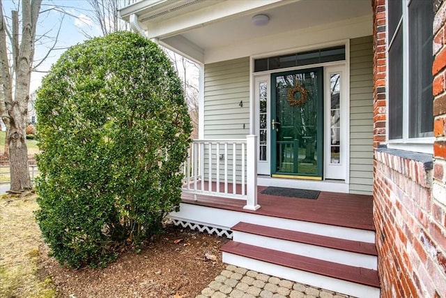 4 Rose Court Way Unit 4, Walpole, MA 02032 - view of exterior entry featuring covered porch