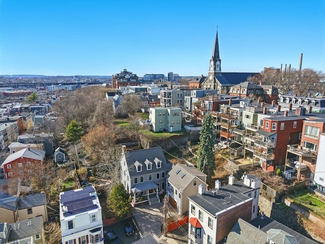 aerial view