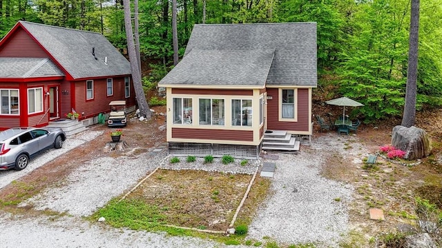 3 Chipmunk Trl Unit 3, Westford, MA 01886 - view of front of property with roof with shingles