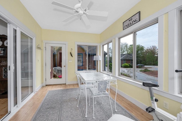 3 Chipmunk Trl Unit 3, Westford, MA 01886 - sunroom with wood finished floors and baseboards