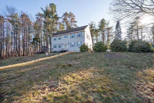 375 Winchendon Rd, Ashburnham, MA 01430 - view of front of property with a front lawn