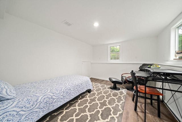 11 Brunswick St, Marshfield, MA 02050 - bedroom with wood finished floors, recessed lighting, and baseboards