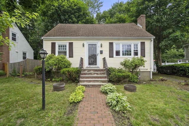 5 Cranmore, Boston, MA 02136 - view of front of house with a chimney and roof with shingles