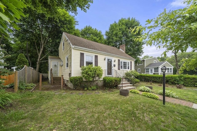 5 Cranmore, Boston, MA 02136 - view of front of property featuring a chimney