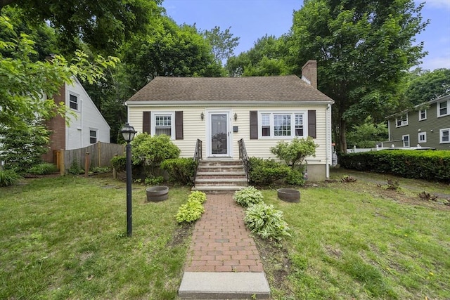 5 Cranmore, Boston, MA 02136 - view of front of house with a chimney