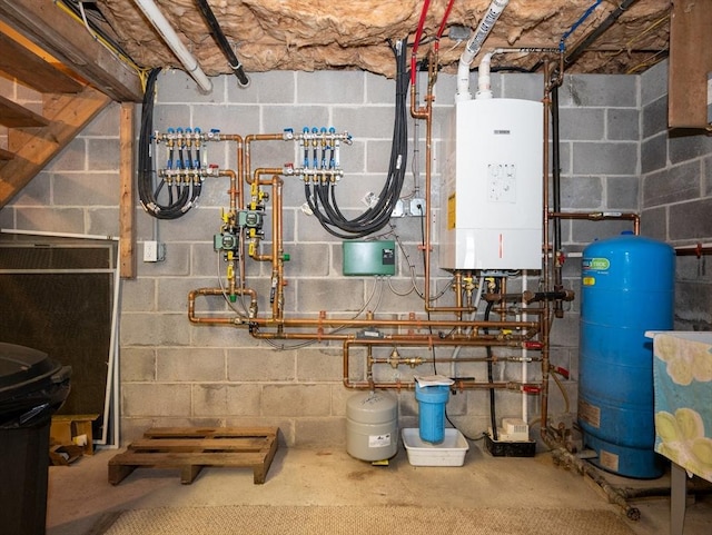 11 Grove Point Rd, Wales, MA 01081 - utility room featuring water heater
