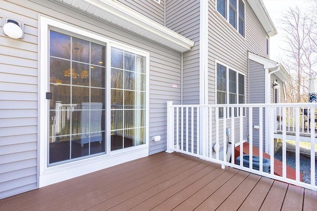 view of deck