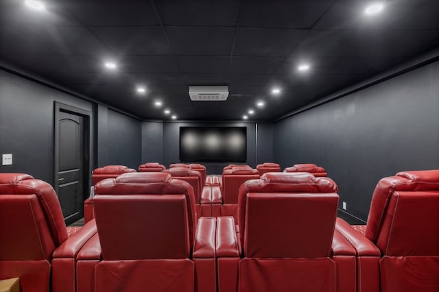 view of home theater