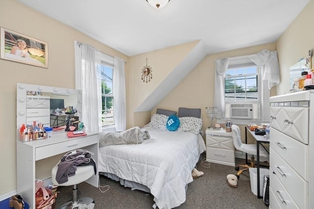 251 Main St, Ashland, MA 01721 - bedroom featuring cooling unit, carpet floors, and an office area