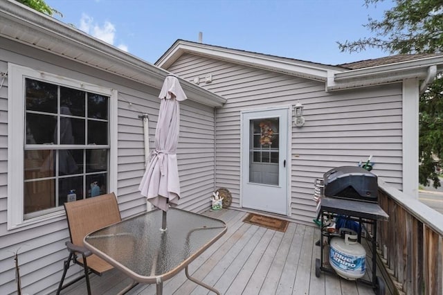 251 Main St, Ashland, MA 01721 - deck featuring a grill and outdoor dining space