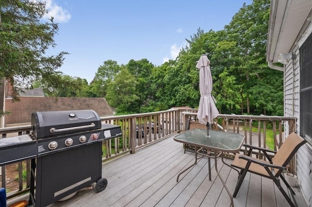 251 Main St, Ashland, MA 01721 - deck with grilling area and outdoor dining space