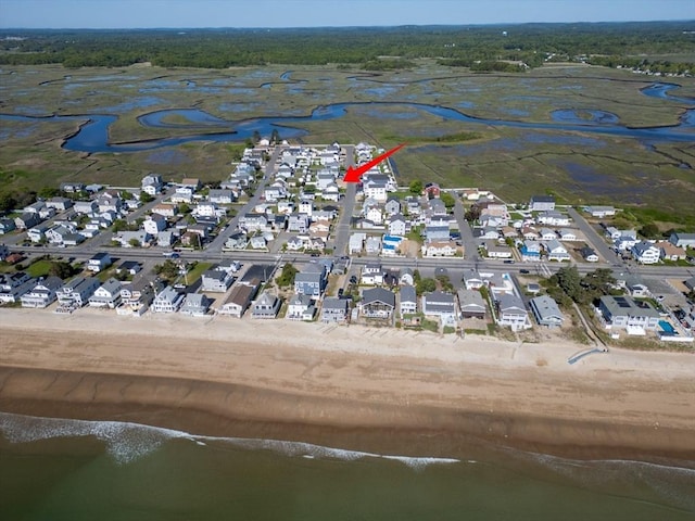 13 11th St W, Salisbury, MA 01952 - aerial view of property's location with nearby suburban area and a nearby body of water