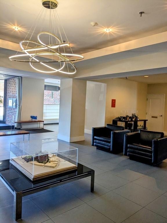 view of community lobby