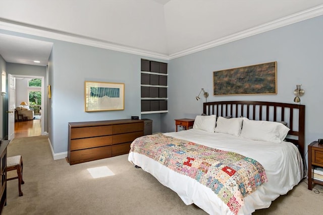 15 Berrywood Ct Unit 15, Bourne, MA 02532 - carpeted bedroom with crown molding and baseboards