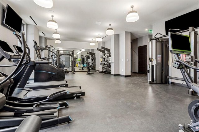 1515 Commonwealth Ave Unit 302, Boston, MA 02135 - view of workout area