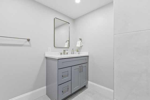 315 Maple Ave, Shrewsbury, MA 01545 - bathroom featuring baseboards and vanity