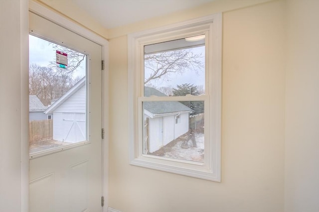 view of entryway