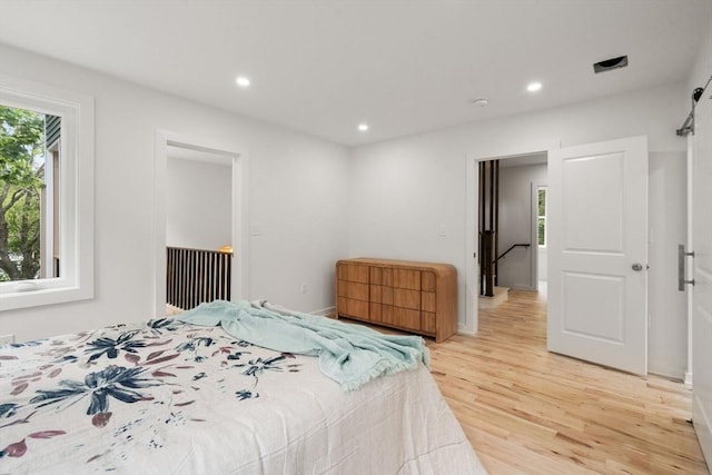 174 Gilbert St, Mansfield, MA 02048 - bedroom featuring light wood finished floors and recessed lighting