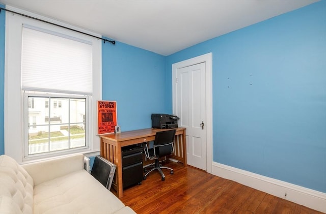 35 Locust St Unit 3, Danvers, MA 01923 - office featuring wood finished floors and baseboards