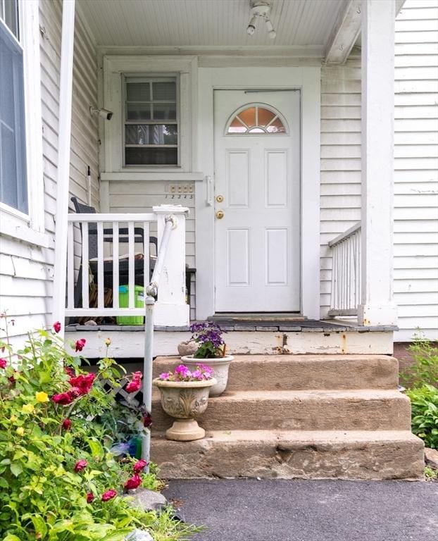 35 Locust St Unit 3, Danvers, MA 01923 - property entrance with a porch