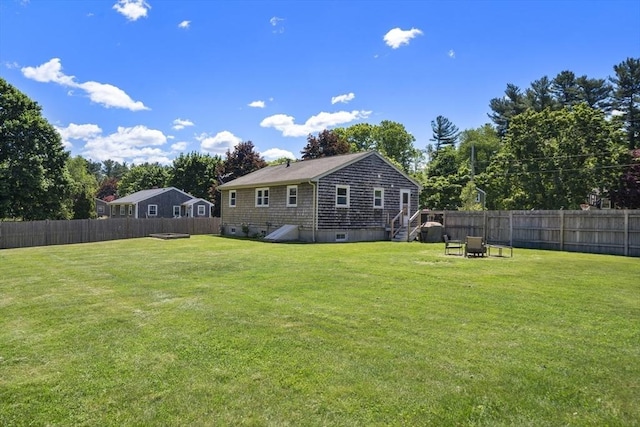 56 Country Way, Whitman, MA 02382 - view of yard featuring an outdoor fire pit