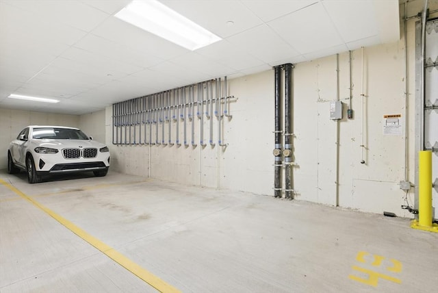view of parking deck