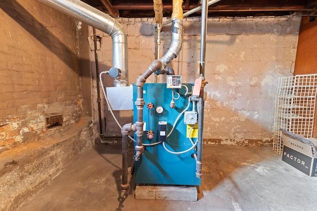 utilities featuring a heating unit