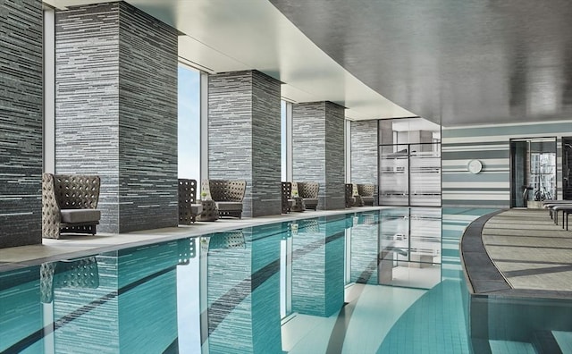 1 Dalton St Unit 5102, Boston, MA 02115 - view of indoor community pool