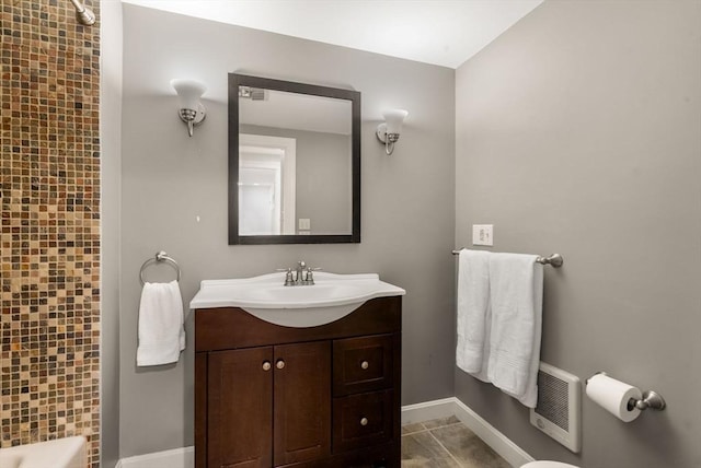 56 Arrowhead Rd, Weston, MA 02493 - full bathroom featuring vanity, baseboards, and tile patterned floors