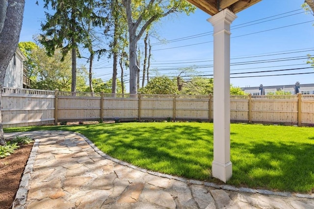 354 Gifford Unit 1, Falmouth, MA 02540 - view of yard featuring a patio area